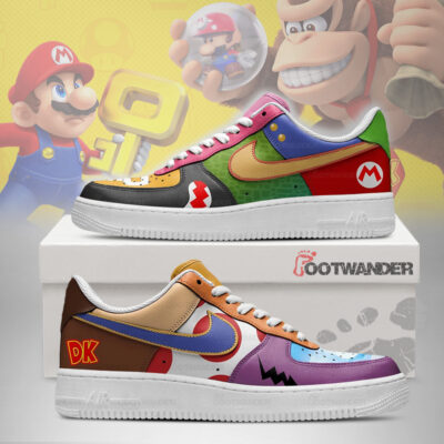 Mario vs Donkey Kong - Super Mario AF1 Shoes