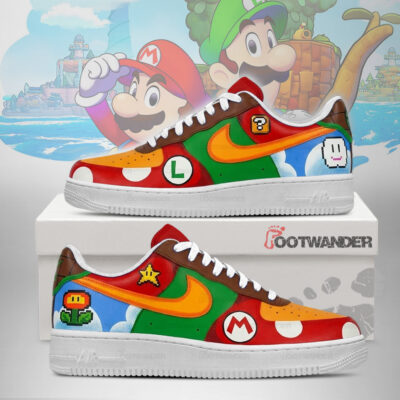 Mario V3 - Super Mario AF1 Shoes