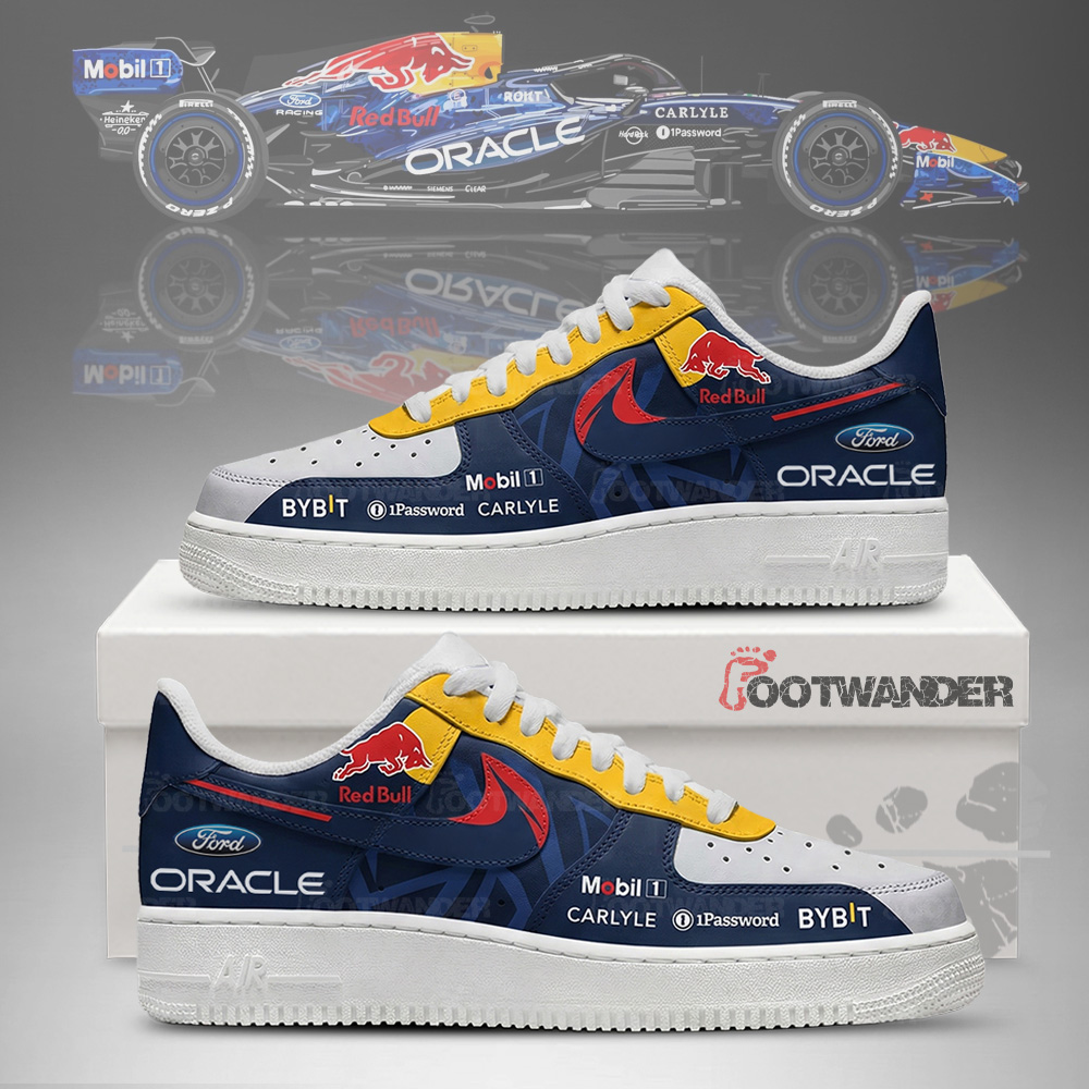 Red Bull Racing V2 - Formula 1 AF1 Shoes