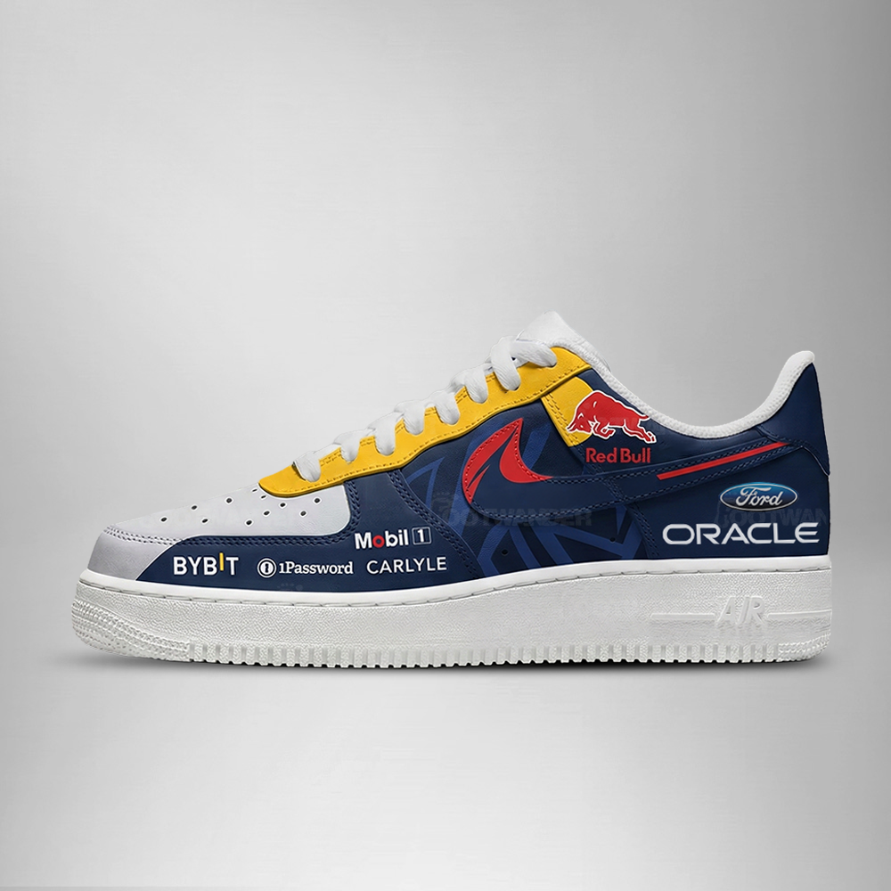 Red Bull Racing V2 - Formula 1 AF1 Shoes - Image 3