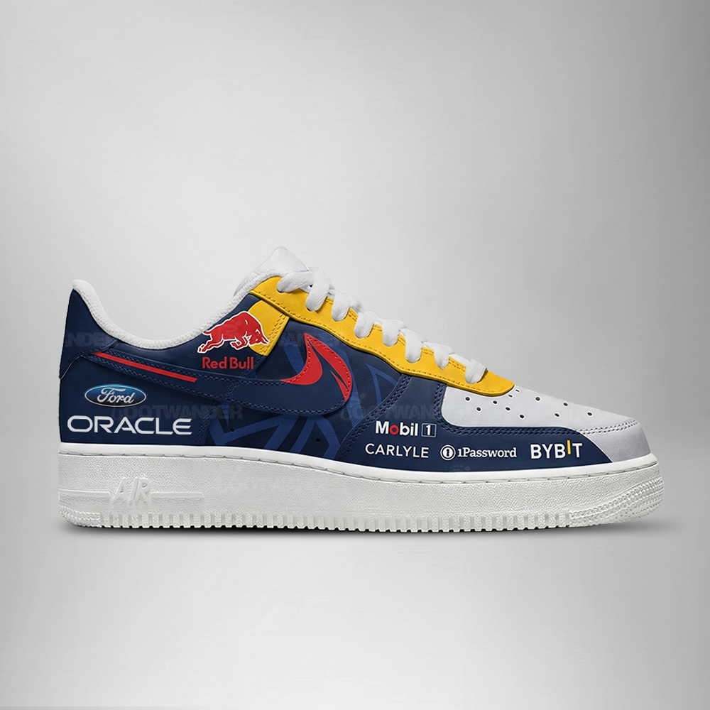 Red Bull Racing V2 - Formula 1 AF1 Shoes - Image 2