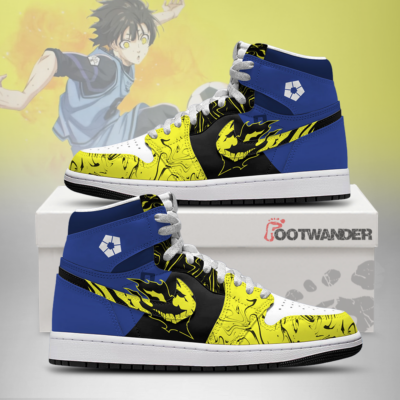 Meguru Bachira Blue Lock AJ1 Shoes