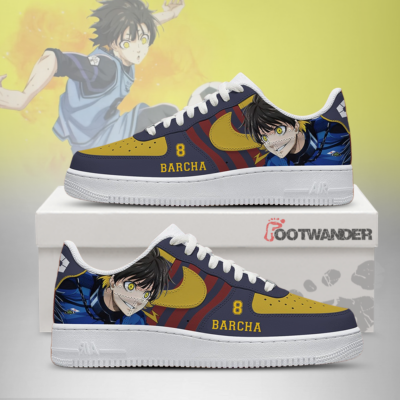 Meguru Bachira Blue Lock AF1 Shoes