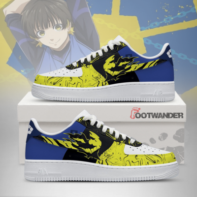 Meguru Bachira Blue Lock AF1 Shoes