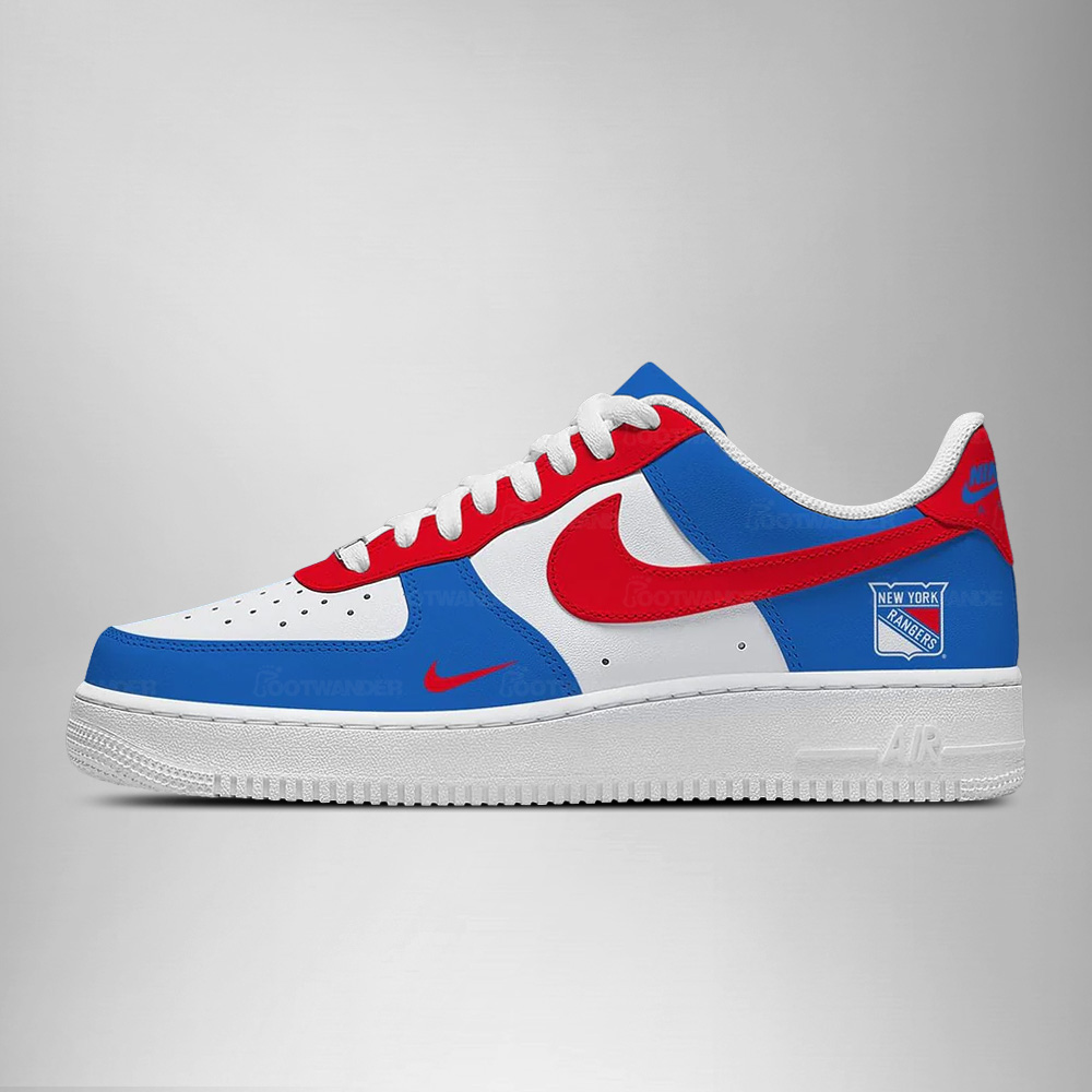 New York Rangers V2 - National Hockey League AF1 Shoes - Image 3