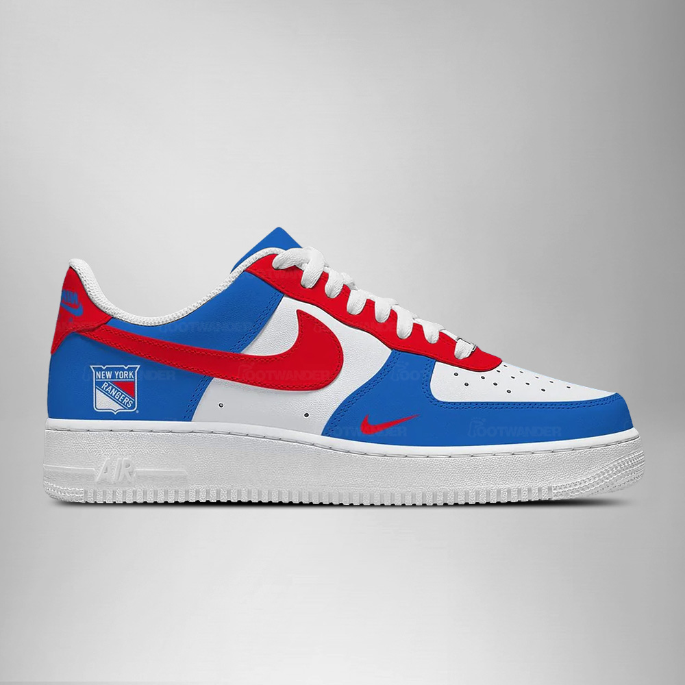 New York Rangers V2 - National Hockey League AF1 Shoes - Image 2