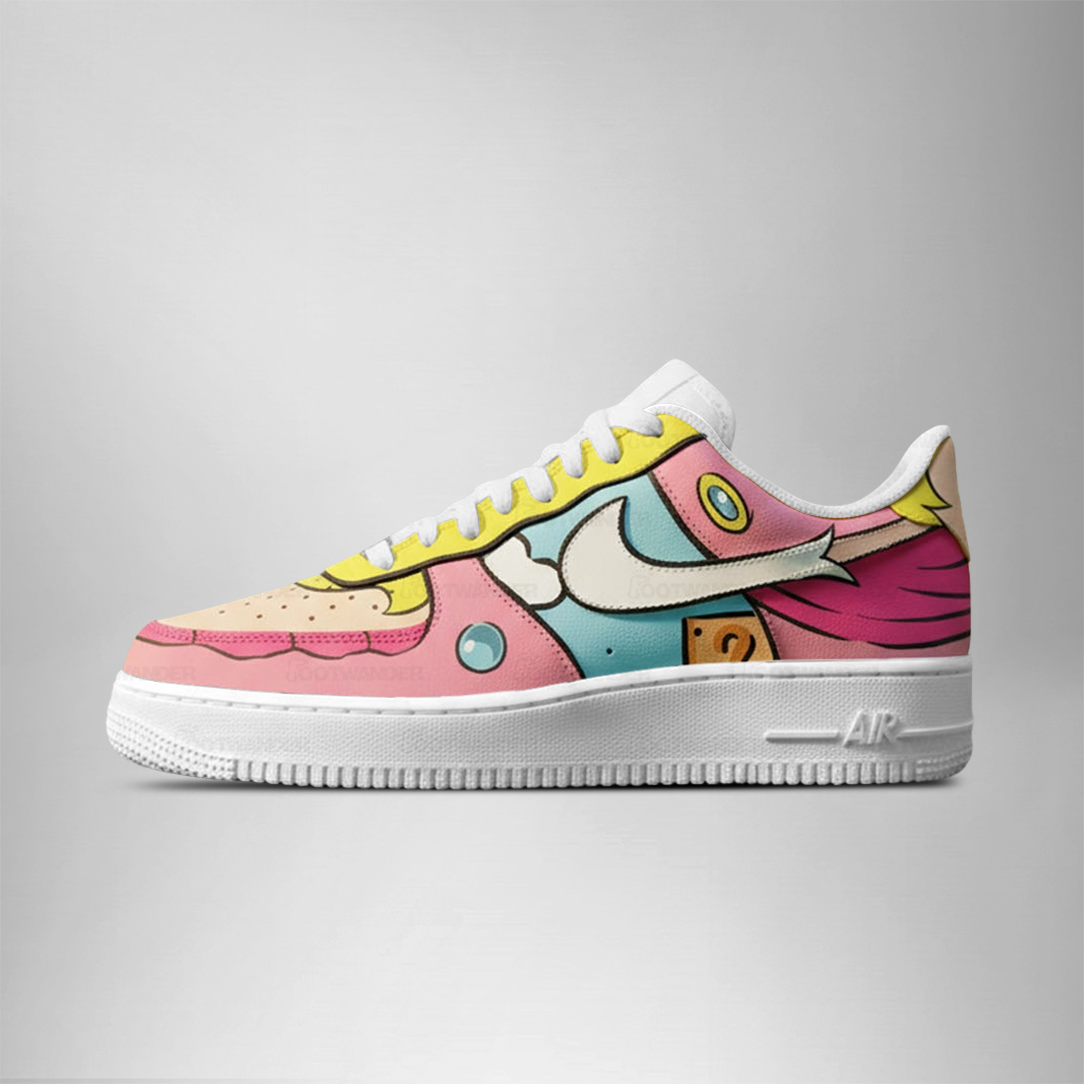 Peach - Super Mario AF1 Shoes - Image 3
