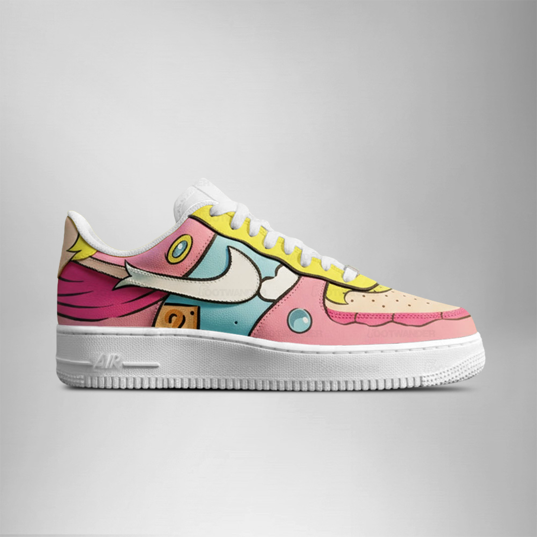 Peach - Super Mario AF1 Shoes - Image 2