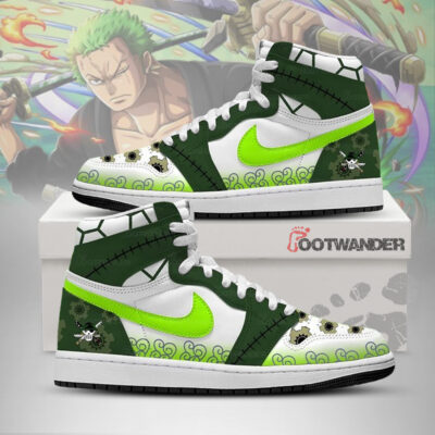 Roronoa Zoro - One Piece AJ1 Shoes