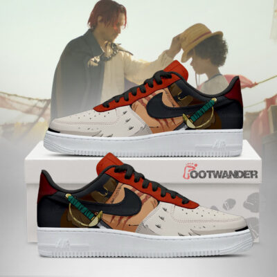 Shanks - One Piece Live Action AF1 Shoes