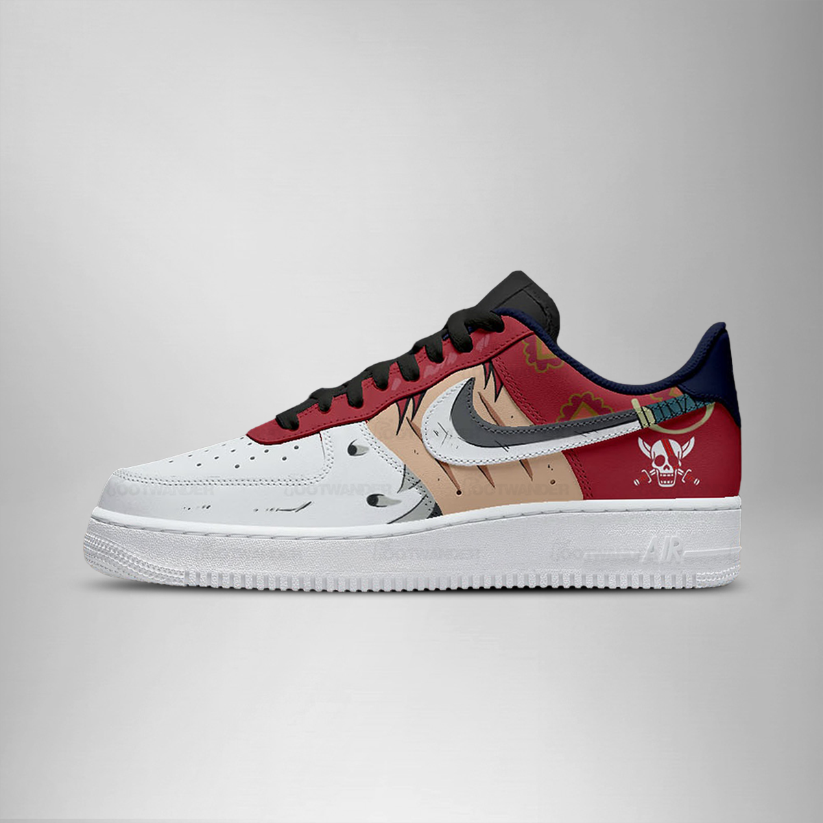 shanks - One Piece AF1 Shoes - Image 3