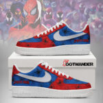Spiderman Pattern AF1 Shoes