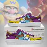 Wario - Super Mario AF1 Shoes