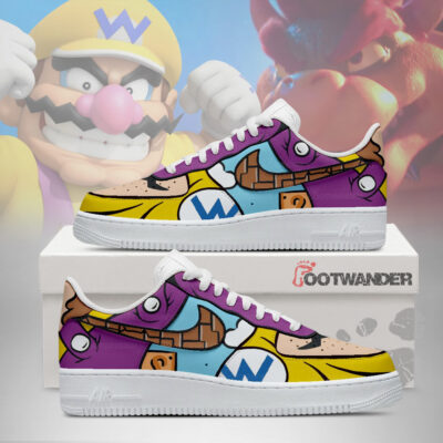 Wario - Super Mario AF1 Shoes