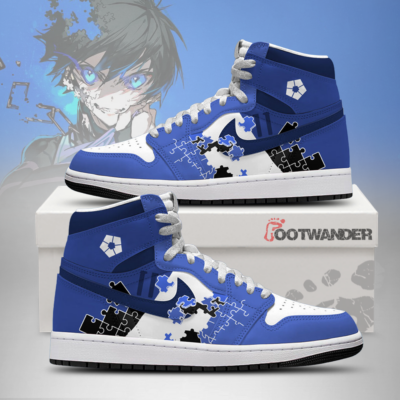 Yoichi Isagi Blue Lock AJ1 Shoes