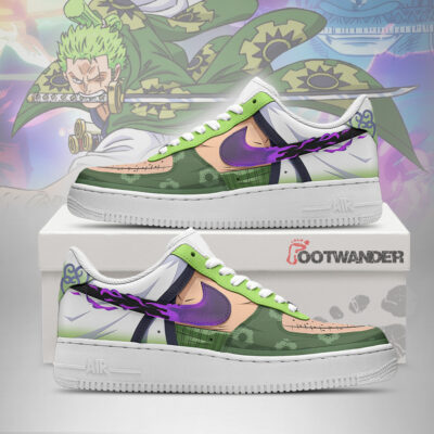 Zoro - One Piece AF1 Shoes