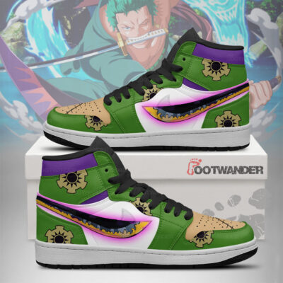 Zoro - One Piece AJ1 Shoes