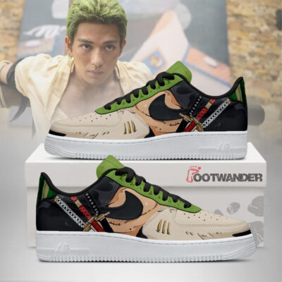 Zoro - One Piece Live Action AF1 Shoes