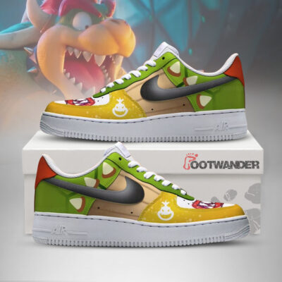 Bowser Jr. V2- Super Mario AF1 Shoes