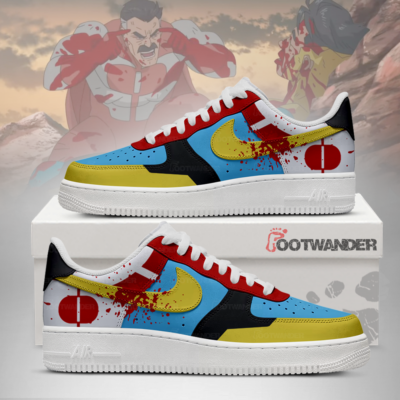 Omni-Man & Mark Grayson – Invincible AF1 Shoes