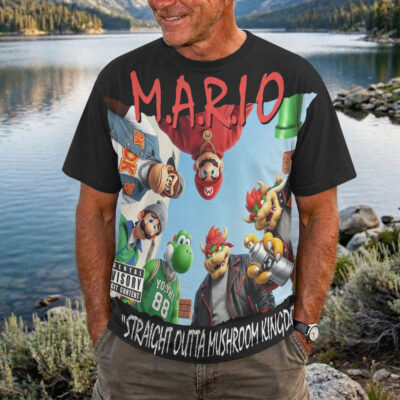 M.A.R.I.O - Super Mario T-Shirt