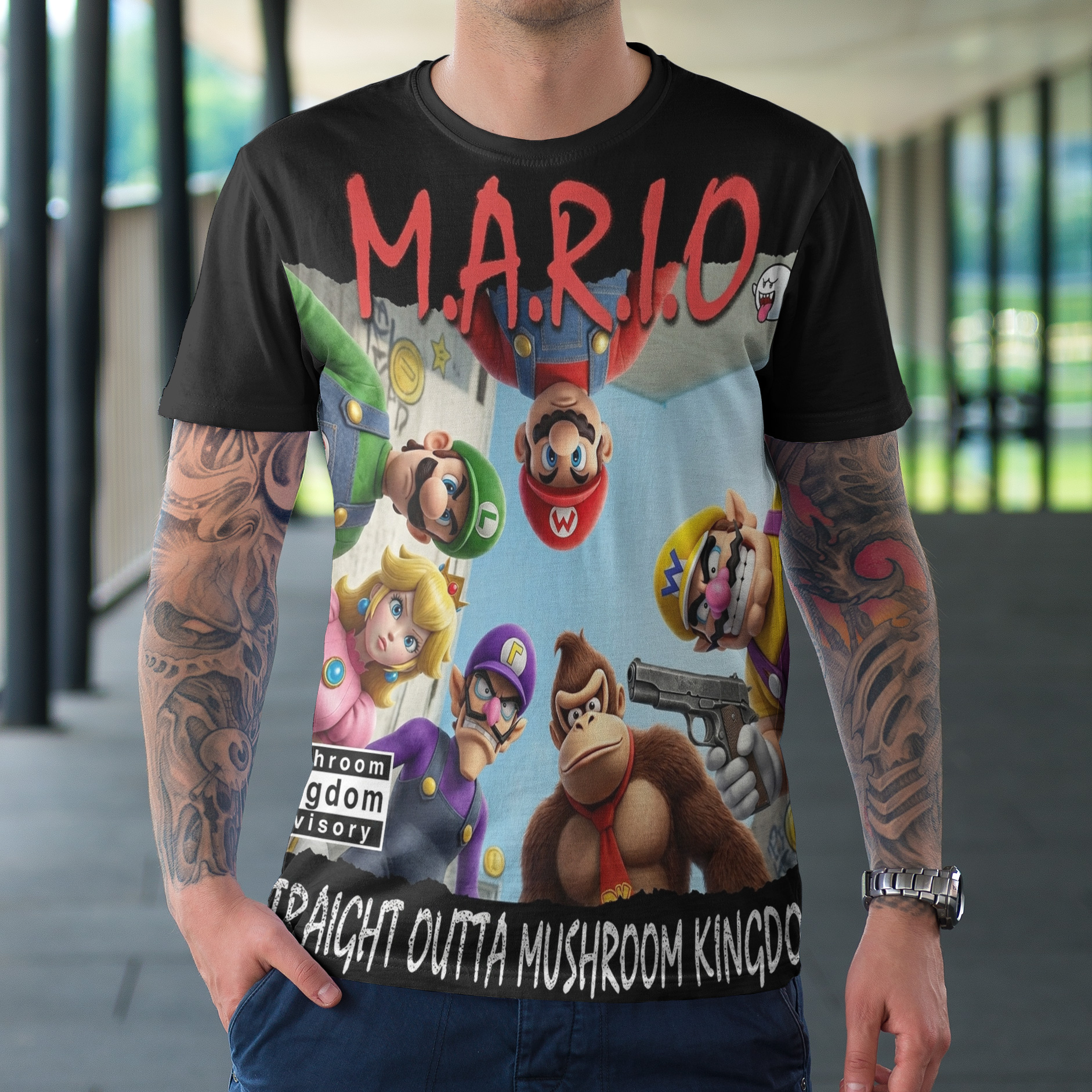 M.A.R.I.O - Super Mario T-Shirt