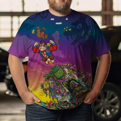 Donkey Kong - Super Mario T-Shirt