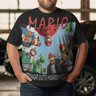 M.A.R.I.O - Super Mario T-Shirt