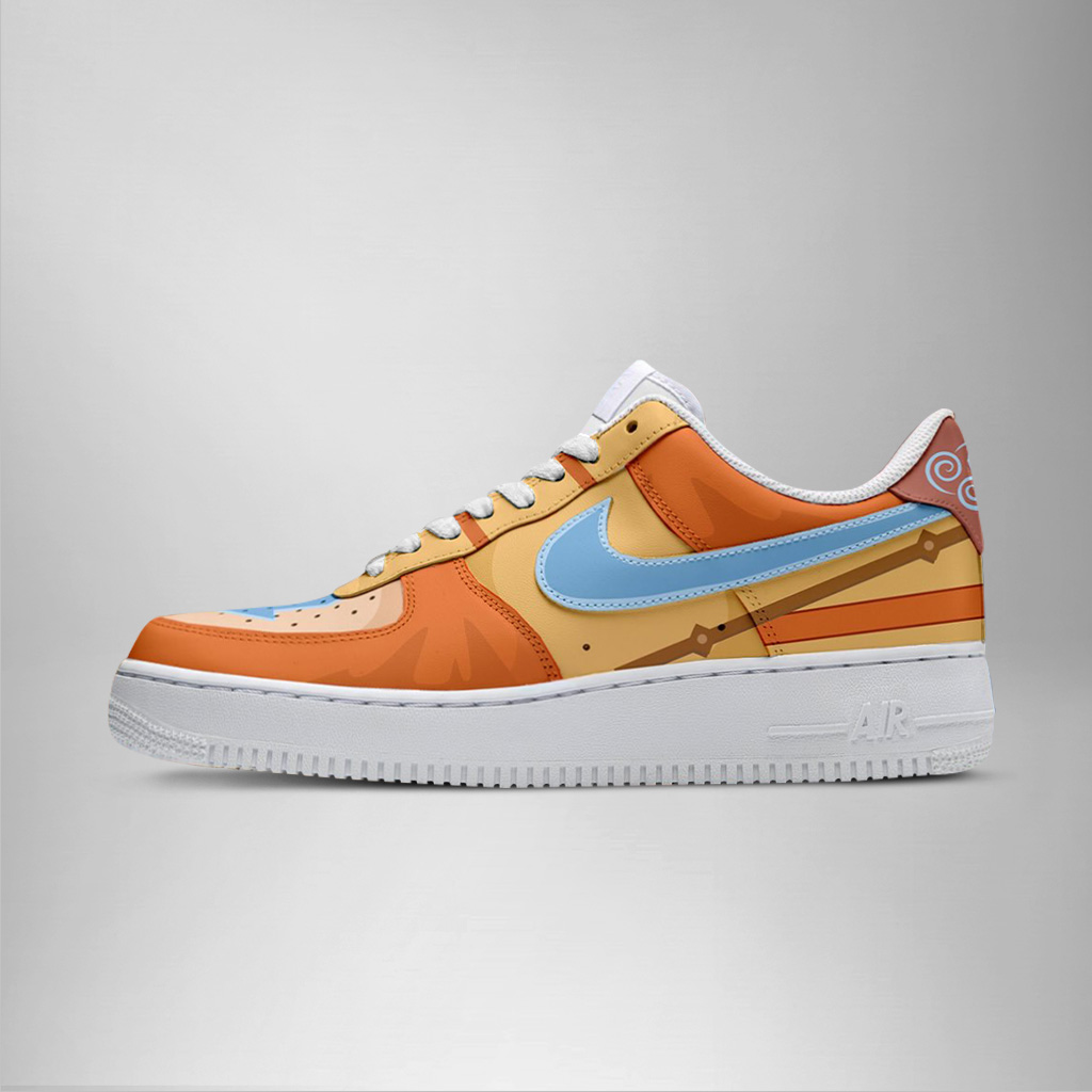 Aang - The Last Airbender AF1 Shoes - Image 3