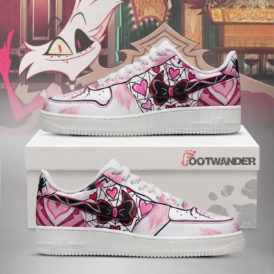 Angel Dust - Hazbin Hotel AF1 Shoes