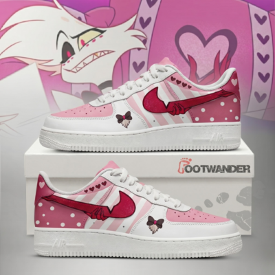 Angel Dust - Hazbin Hotel AF1 Shoes
