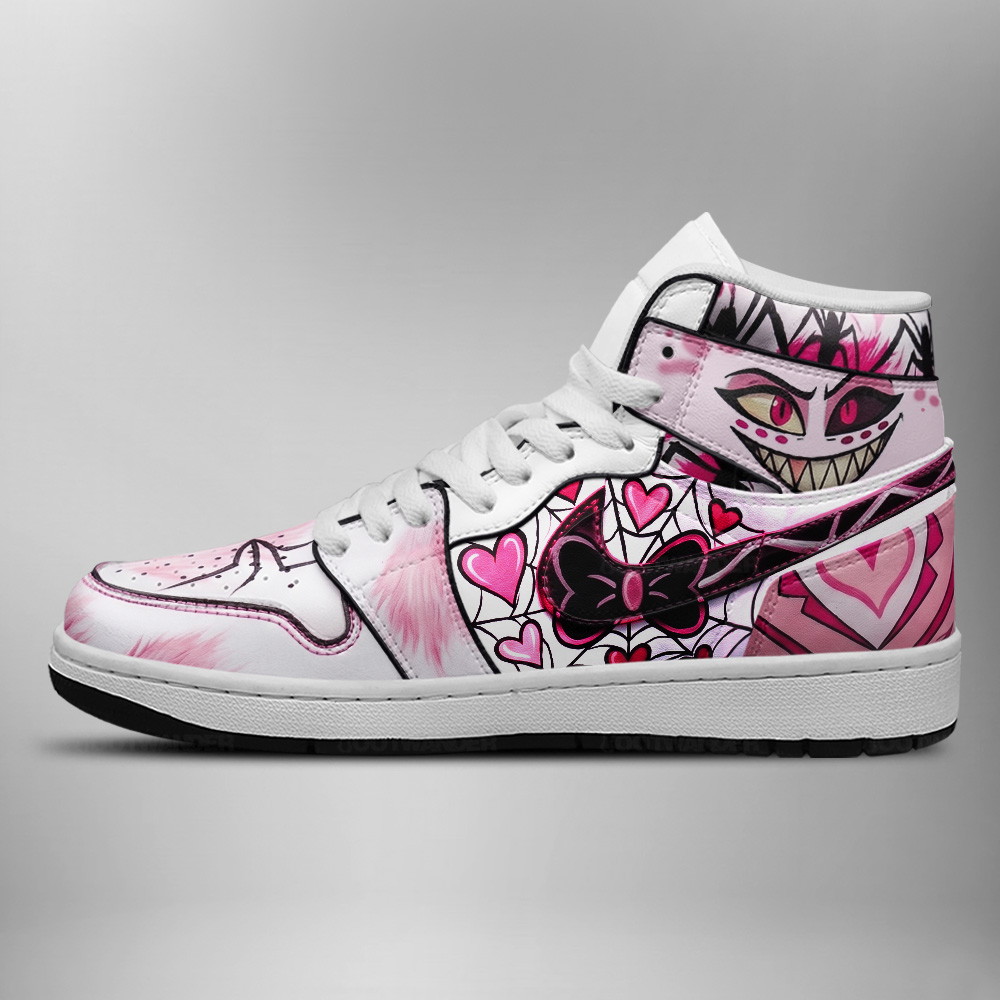 Angel Dust - Hazbin Hotel AJ1 Shoes - Image 3