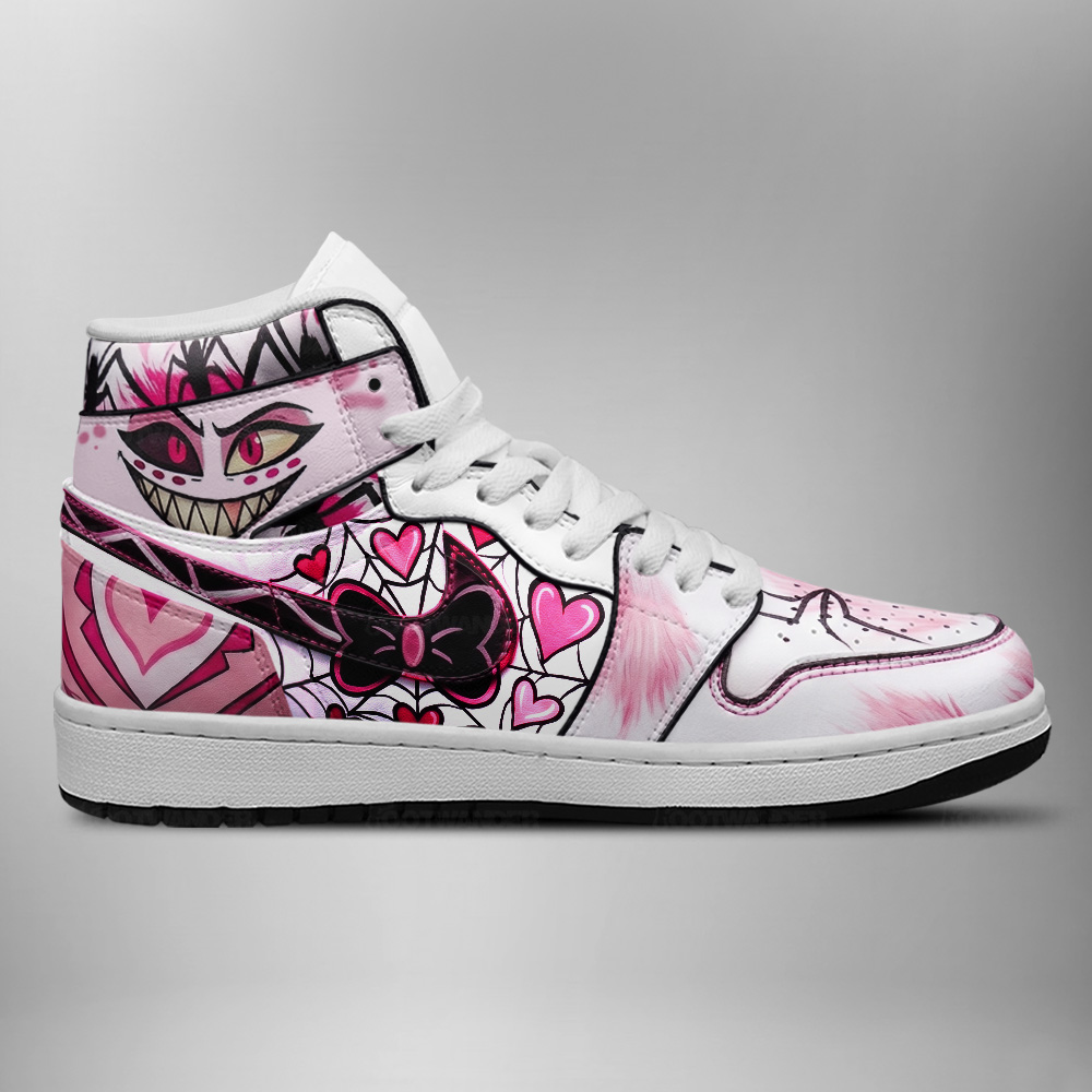 Angel Dust - Hazbin Hotel AJ1 Shoes - Image 2