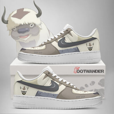 Appa Yip Yip - The Last Airbender AF1 Shoes