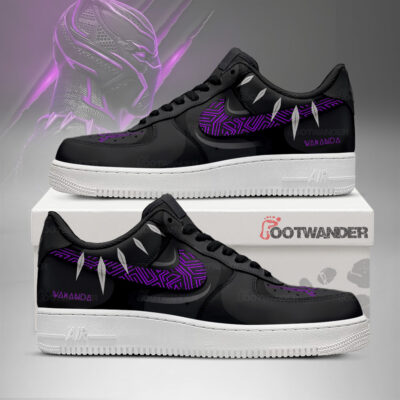 Black Panther - Marvel MCU AF1 Shoes