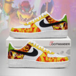 Bowser Galaxy - Super Mario AF1 Shoes
