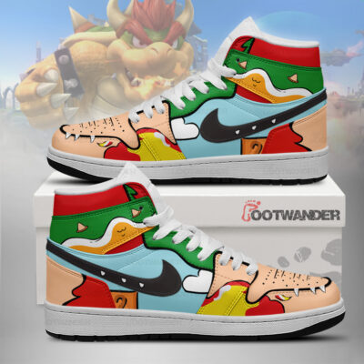 Bowser - Super Mario AJ1 Shoes