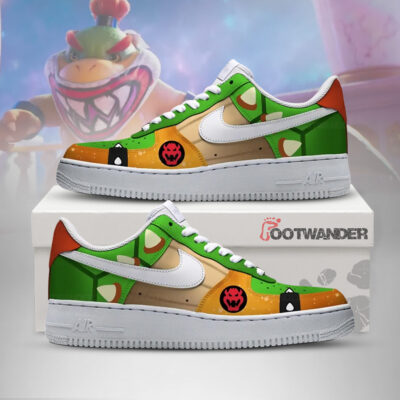 Bowser - Super Mario AF1 Shoes