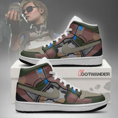 Cassie Cage - Mortal Kombat AJ1 Shoes
