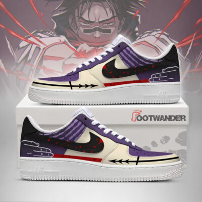 Choso - Jujutsu Kaisen AF1 Embossed Logo Sneakers