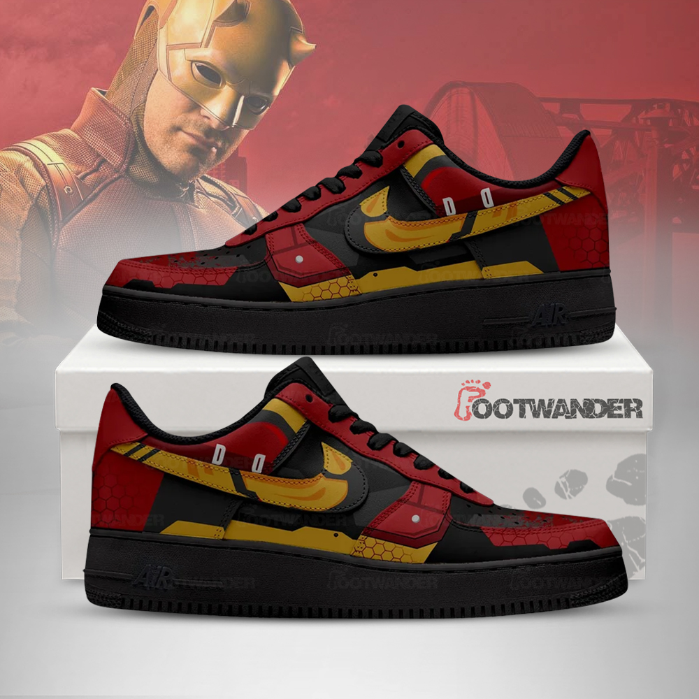 Daredevil V2 - Marvel MCU AF1 Shoes