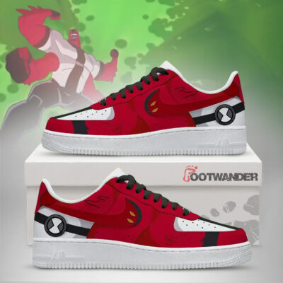 Four Arms - Ben 10 AF1 Shoes
