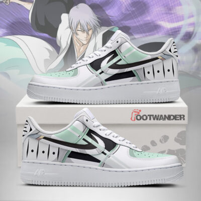 Gin Ichimaru - Bleach AF1 Shoes V2