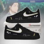 Geto V2 - Jujutsu Kaisen AF1 Embossed Logo Sneakers