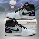 Gojo - Jujutsu Kaisen AJ1 Embossed Logo Sneakers