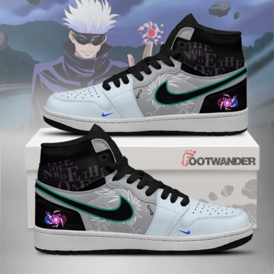 Gojo - Jujutsu Kaisen AJ1 Embossed Logo Sneakers