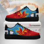 Human Torch - Marvel MCU AF1 Shoes