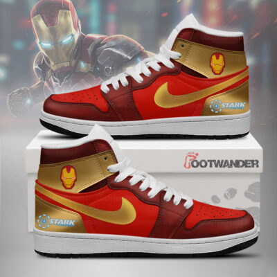 Iron Man - Marvel MCU AJ1 Shoes