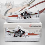 Jūshirō Ukitake - Bleach AF1 Shoes V2