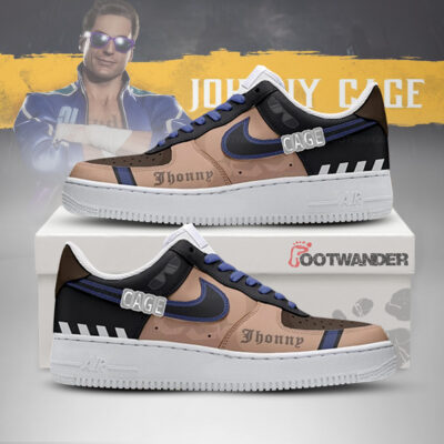 Johnny Cage - Mortal Kombat AF1 Shoes